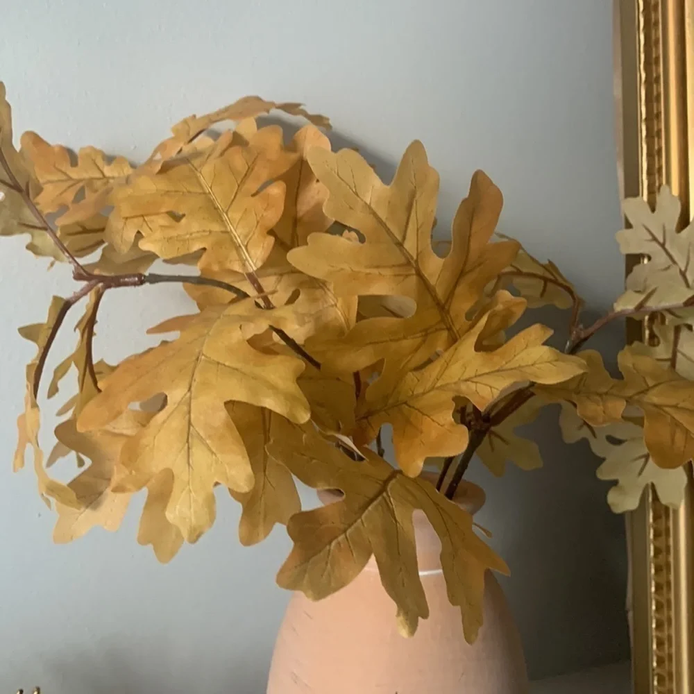 Decorative Tabletop Plant‎ Arrangement fall vase